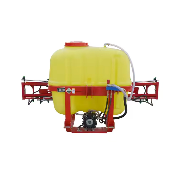 Postrekovač prívesov s hydraulickým ramenom