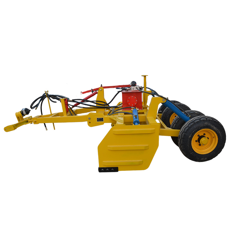 Laserový vyrovnávací traktor